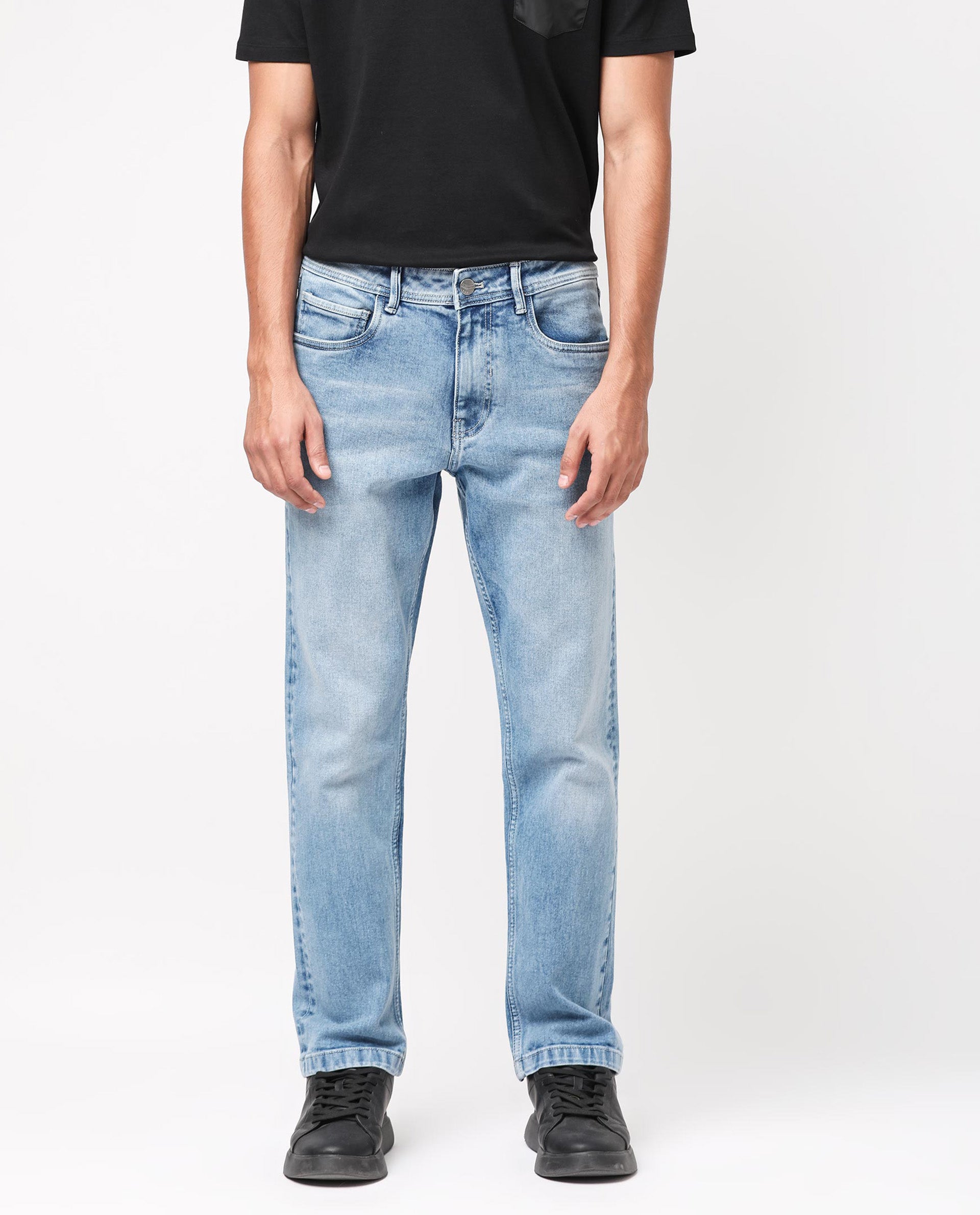 Buy online Boy's Plain Slim Fit Jeans from boys for Women by V-mart for  ₹569 at 5% off | 2024 Limeroad.com